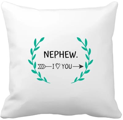 Akyol - nephew i love you Kussen hoes - Neef - de liefste neef - verjaardag - cadeautje voor neef - neef artikelen - kado - geschenk - 40 bij 40 cm