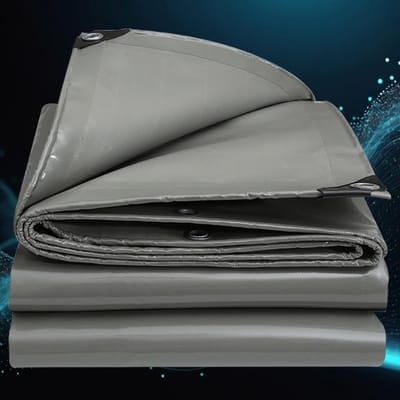 Buiten Zeil - Waterdicht Dekzeil - Bescherming Tuin - Scheurvast Materiaal - 2.5x3.4m - Grijs