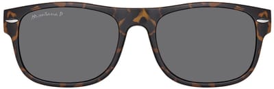 Montana Eyewear MRC1A leesbril met clip-on zonnebril +1.00 - Rechthoekig - Bruin Tortoise