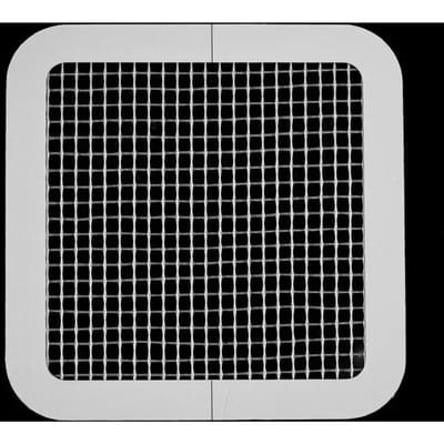 Wegwerp Mesh Afvoerfilter in een Bad Douche Afvoer Haarvanger Plug voor Bad Wastafel Anti-verstopping Zeef Badkameraccessoires 1pcs white