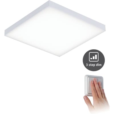 LED-paneel 3-Step-Dim Velora hoekig 225x225 mm 12W 1200lm 3000K Wit dimbaar