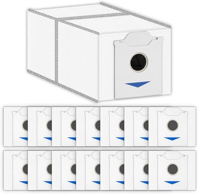 15 stucks-N30 Omni vervangende stofzuigerzakken-compatibel met Ecovacs Deebot N30 Omni / N30 Pro Omni robotstofzuiger-met actieve koolfilterlaag-wegwerpzakken-stofzuigerzakken