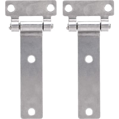 1 Paire Charnière en T Acier Inoxydable 316 Grade Marin Robuste Heavy Duty Charnière de Bateau pour Écoutilles Intérieures de Yacht 135x58mm
