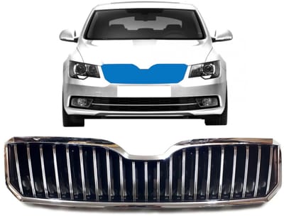 Verchroomde grill voor Skoda Superb 2008-2015