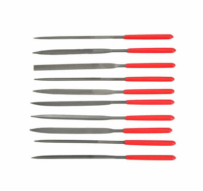 AWTools - Vijlenset - 10-delig - Voor Metaalbewerking