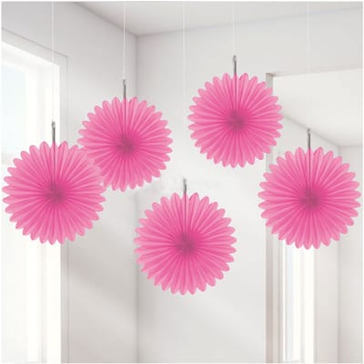 RIETHMULLER - Set roze rozetten decoraties
