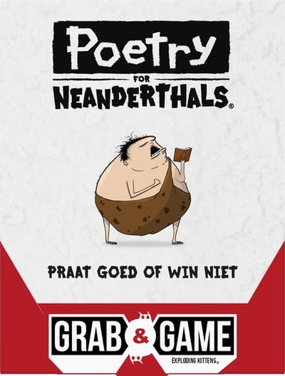 Poetry for Neanderthals - Nederlandstalig Kaartspel