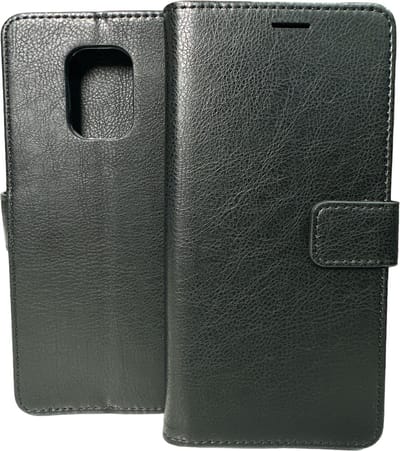 Portemonnee Book Case Hoesje Geschikt voor: Xiaomi Redmi Note 10 Lite - Zwart
