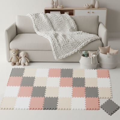 Van dag Één: 36-delige Baby Puzzel Speelmat - 30x30 EVA Schuim Kruipmat Vloermat Speeltapijt Kind