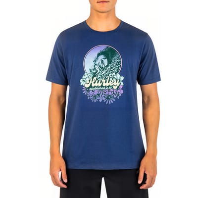Hurley Evd Postered Up Short Sleeve Abyss Size: S | Printed T-Shirts Outlet | Heren |
