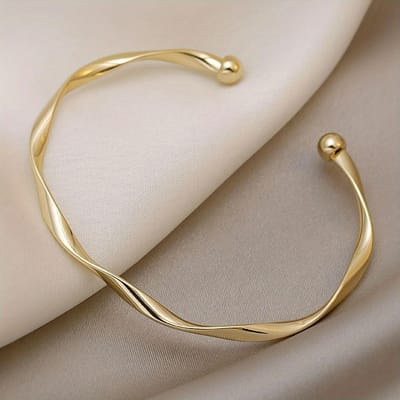 1pc Bracelet Tendance à Paillettes Mat Creux, Convient aux Dames, Mariages, Fêtes, Cadeaux pour Amis & Amoureux, Port Quotidien one-size white
