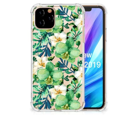 Apple iPhone 11 Pro Case Orchidee Groen