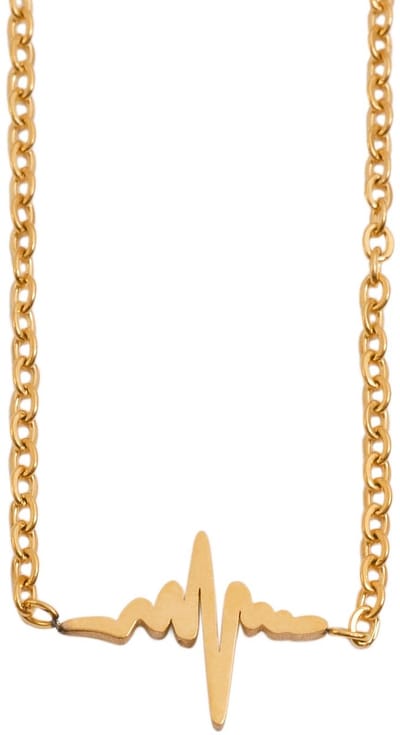 AKZENT Akzent damesketting met hanger "Juria" met hanger - Modern design - Verstelbaar -