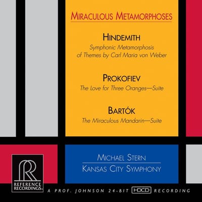 The Kansas City Symphony & Michael Stern - Miraculous Metamorphoses (CD)