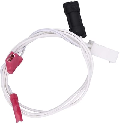 Dailygoods- Thermistor Vervanging voor Camperkoelkasten - Compatibel met Modellen N300/N400/N41X/N51X/N61X/N62X/1200/1210/N1095 - Zwart/Wit - Plastic/Koper - 1 Stuk - Koelkastonderdeel