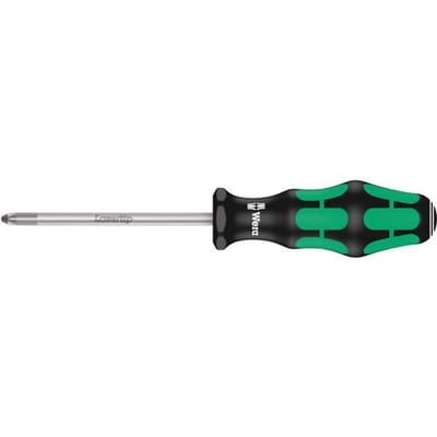 Wera 355 05009315001 Werkplaats Kruiskop schroevendraaier PZ 2 Koplengte: 100 mm