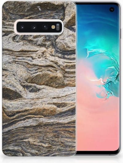 Samsung Galaxy S10 TPU Siliconen Hoesje Steen