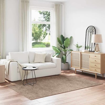 vidaXL - Antislip - Shaggy - Tapijt - Bruin - 160 - x - 230 - cm - PP