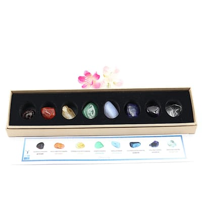 Chakra set Trommelsteentjes