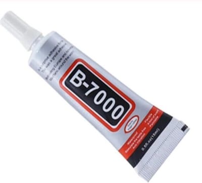 Professionele set van 2 tubes B-7000 lijm - Multifunctionele industriële lijm - Semi vloeibaar - Reparatie lijm voor PC, smartphone, laptop, tablet en computer - Universeel