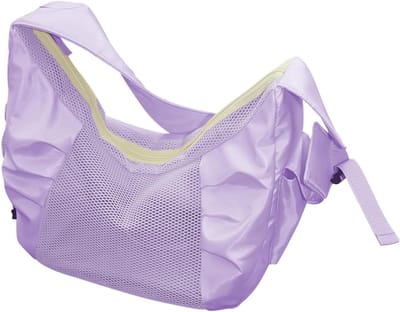 Transportbox Kat - Draagtas Huisdier - Veilig Reizen - Ademend Ontwerp - 47 x 26 x 32 cm - Paars