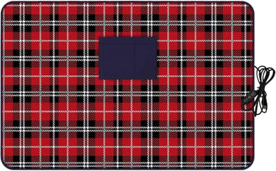 Verwarmde deken - Omslagdoek - Warmte bieden - USB-aangedreven - 88 x 65 cm - Enkel kenmerk