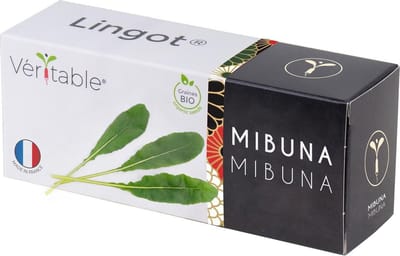 Véritable® Lingot® Organic Mibuna - BIO JAPANSE MIBUNA navulling voor alle Véritable® binnenmoestuin-toestellen