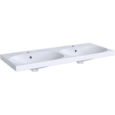 Geberit Acanto double washbasin 120 x 48.2 cm, 500.627.01.2