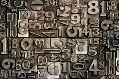 Fotobehang - Typeset 375x250cm - Vliesbehang