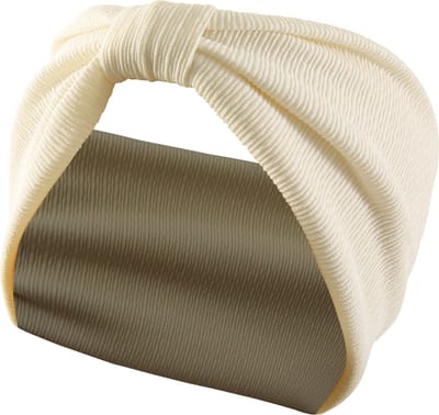 Emilie collection - haarband - wit - stretch - knoop model