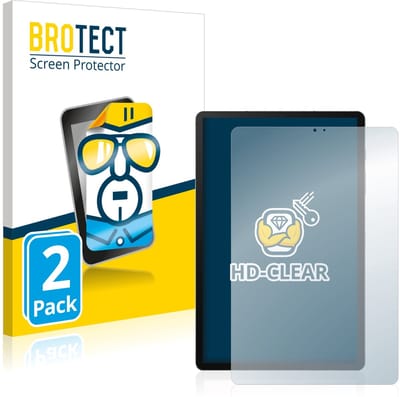 BROTECT - Screenprotector voor Samsung Galaxy Tab S6 2020 - Folie Beschermfolie transparant 2 Stuks