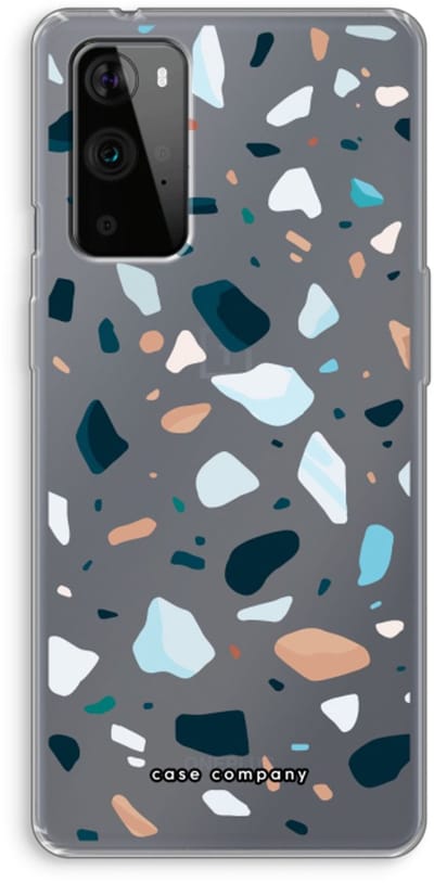 Case Company® - Hoesje geschikt voor OnePlus 9 Pro hoesje - Terrazzo N°13 - Soft Cover Telefoonhoesje - Bescherming aan alle Kanten en Schermrand