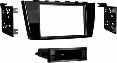 2-DIN-radiopaneel met opbergvak Mitsubishi Mirage/Space Star (METRA)