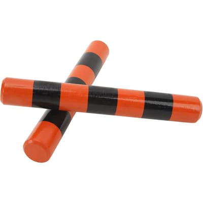 1 Paar Ritmestokken Houten Koffer IJzeren Kralen Zandstok Shaker Muziekstokken Ritmische Percussie voor geel