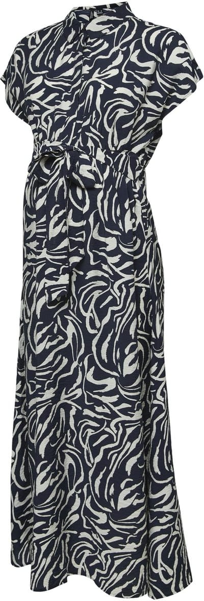 VERO MODA MATERNITY - VMMJOSIE SS LONG TIE DRESS WVN - Dames - Maxi jurken