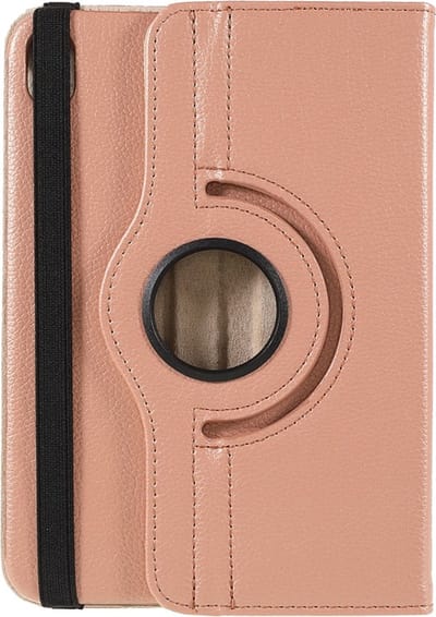 Arara Hoes Geschikt voor iPad Mini 6 (6e generatie) (2021) draaibare hoes - bookcase - Rosegoud