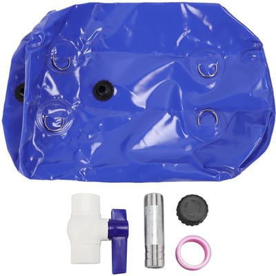 Wateropslag Blaas 110L Grote Capaciteit Opvouwbaar Draagbaar PVC Zachte Watertank voor Buiten L