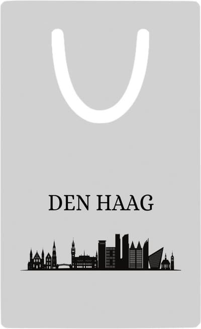 Hacebo® - Den Haag metalen boekenlegger - Rotterdam - Hagenezen, Hagenaren of toeristen - Stad - Den Haag - Zuid Holland Bladwijzer boekenleggers - 7.6 cm x 5cm