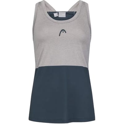 Head Racket Padel Tech Mouwloos T-shirt Blauw,Grijs L Vrouw