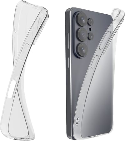 Cellularline Fine Hoesje - Geschikt voor Samsung Galaxy S26 Ultra - Ultradun & Super Transparant - Transparant