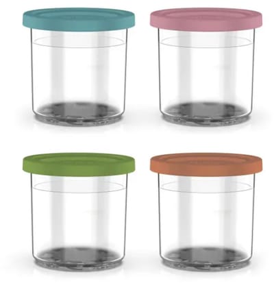 Ninja XSKPNTLID4EUK Voorraaddoos Rond Container Verschillende kleuren 4 stuk(s)