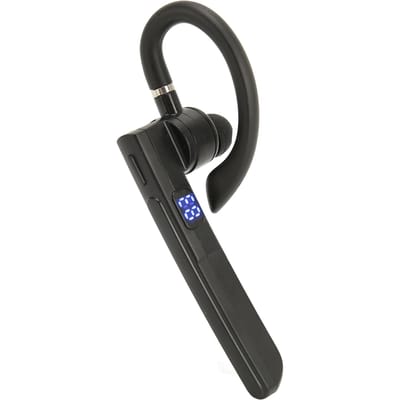 Bluetooth Oortje Handsfree Enkel Oor Ruisonderdrukking Digitaal Display IPX7 Waterdicht Spraak