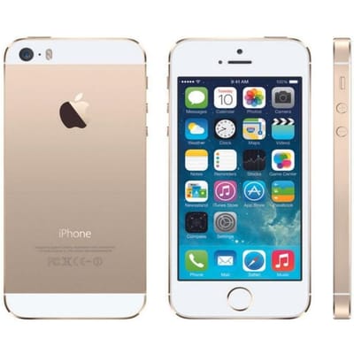 Opgeknapte Apple iPhone 5S 64GB Goud Smartphone Globale Versie Ontgrendeld Nieuw Scherm Snelle Verzending goud