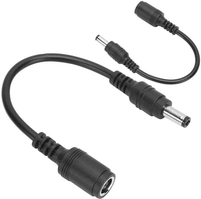 Golden crown - Adapter laptoplader - Converter kabel - Slijtvast en corrosiebestendig - Zwart - DC-voedingsadapter - Geschikt voor laptops - 7,4 x 5,0