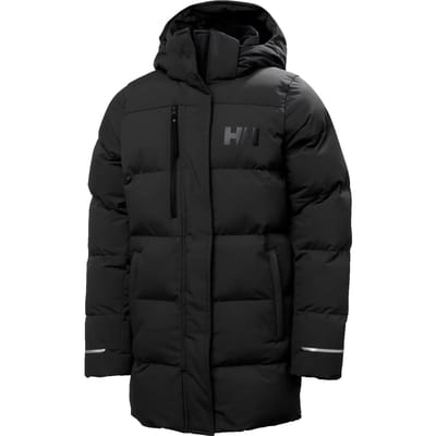 Lange gewatteerde jas met capuchon voor meisjes Helly Hansen Adore