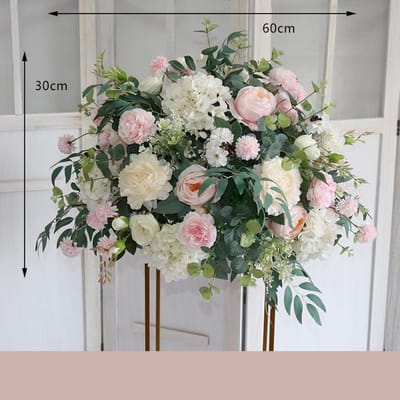 Kunstbloemen Voor Bruiloftsdecoratie Feest Podium Display Hoekbloemen Achtergrond Huis Festival Decoratie Bloemenbol
