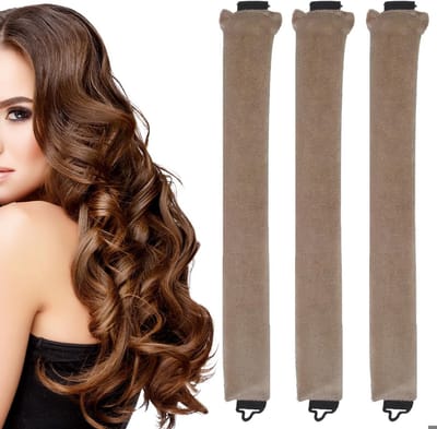 Heatless Curlers voor Prachtige Krullen - Ideaal voor Lange en Korte Haarstijlen
