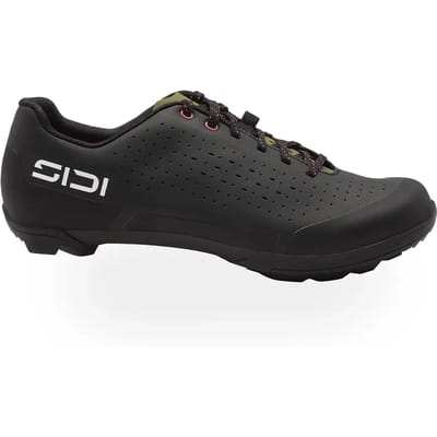 SIDI Asper Laces - Gravel fietsschoenen - Heren - Comfortabele schoenen - Duurzaam krasbestendig - Flexibele zool - Stabiliteit - Groen - 42