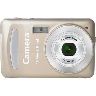 HD 1080P Home Digitale Camera Camcorder 16MP Digitale SLR Camera 4X Digitale Zoom met 1,77 Inch LCD goud