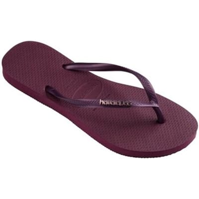 Vrouwenslippers Havaianas Slim Logo Metallic
